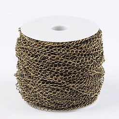 Железная боковая витая цепь CH-DK0.9-AB-FF