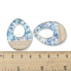 Деревянные подвески FIND-B042-08C