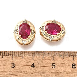 Латунные стеклянные бусины&nbsp;KK-M318-36P-01