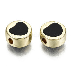 Perles d'émail en alliage&nbsp;LS-ENAM-S122-030-RS