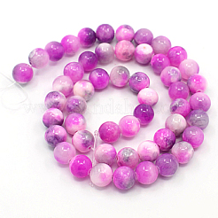 Natur persische Jade Perlen Stränge&nbsp;G-D434-8mm-21