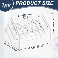 Glas-Labor-Reagenzglasgestell&nbsp;AJEW-WH0348-475D