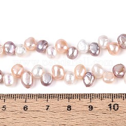 Нити из натурального культивированного пресноводного жемчуга PEAR-T006-12