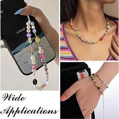 50шт прозрачные матовые акриловые бусины&nbsp;FACR-YW0001-09A