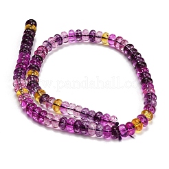 Hilos de cuentas de vidrio de imitación de piedras preciosas teñidas&nbsp;GL-Z001-03A-08