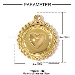 Подвески из нержавеющей стали 304&nbsp;STAS-OY007-37G