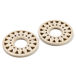 (Распродажа бракованной продукции: червоточина) деревянные полые подставки для хрустальных шаров в форме подсолнуха&nbsp;LS-WOOD-XCP0002-11