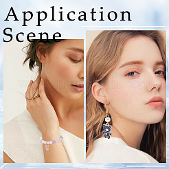 Подвески из сплава 40шт 4 цветов ENAM-SC0004-32