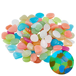 1 набор смоляных светящихся в темноте камешков DJEW-CN0001-40A