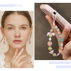 140pcs 4 styles de perles acryliques transparentes&nbsp;MACR-SC0002-80