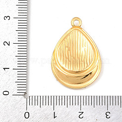 プリントされた304ステンレススチールペンダント  クリスマスチャーム  鹿  28x19x3mm  穴：1.8mm&nbsp;STAS-B116-01A-G02