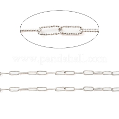 Антикоррозийные родиевые цепочки из стерлингового серебра 925 пробы STER-F052-01P