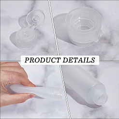Flaconi portatili in plastica ricaricabili per shampoo&nbsp;AJEW-GF0013-51