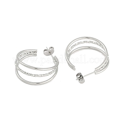 Некорневая серьга-гвоздик из нержавеющей стали 304&nbsp;EJEW-C103-05P