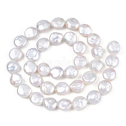 Барокко натуральный жемчуг кеши нити бусы PEAR-S018-07A