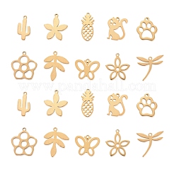 100 шт. 10 подвески из нержавеющей стали 304&nbsp;STAS-LS0001-32G