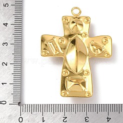 Подвески из нержавеющей стали 304 с кубическим цирконием&nbsp;STAS-Z182-07G-02