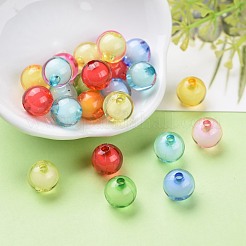 Прозрачные акриловые бусины X-TACR-S092-10mm-M