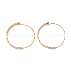 Серьги-кольца из нержавеющей стали 304 для женщин EJEW-Q781-04G