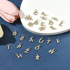 26шт 26 стиля подвески из сплава со стразами&nbsp;FIND-FS0003-60