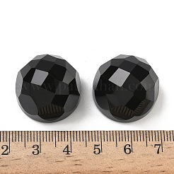 Натуральный черный оникс (окрашенный и нагретый) кабошоны G-D350-01B