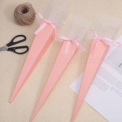 Конусная радужная бумага одинарная роза упаковка подарочные коробки&nbsp;LS-CON-WH0085-50B