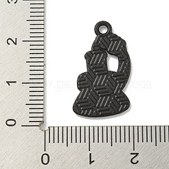 Подвески из сплава и эмали на тему химии и науки ENAM-I060-14C