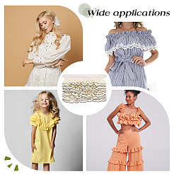 5 ярд двухслойной полиэфирной плиссированной ленты OCOR-MA0001-13