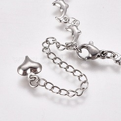 Fabrication de bracelets en acier inoxydable 304&nbsp;STAS-WH0014-20P