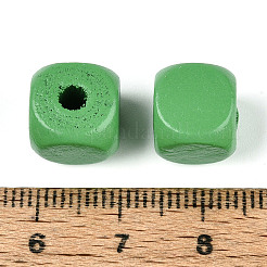 Спрей окрашены деревянные бусины WOOD-P021-01C-28