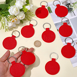 10 шт. брелок из искусственной кожи&nbsp;KEYC-CL0001-34B