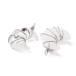 Природного кварца хрустальных подвесок&nbsp;X-G-B023-01P-08