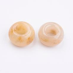 Perles de jade de topaze naturelles&nbsp;G-K216-01H