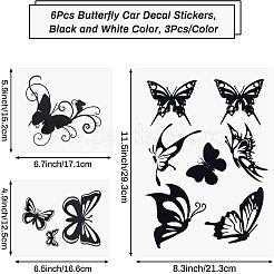 Водонепроницаемые пластиковые автомобильные наклейки для женщин DIY-FG0001-26