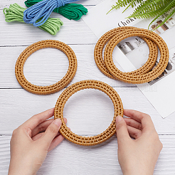 Ручки сумки из искусственного ротанга&nbsp;LS-FIND-WH0127-68