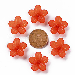 Матовые акриловые колпачки из бисера MACR-S371-08A-726