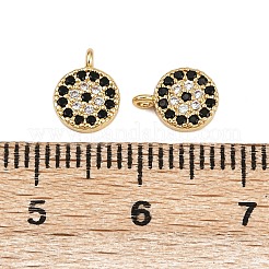 Латунные микро проложить кубического циркония подвески KK-D424-08G