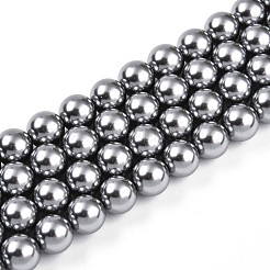 Выпечка из окрашенного перламутрового стекла жемчужные бусинки HY-N002-8mm-A01