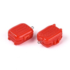 Pendentifs en résine opaque&nbsp;RESI-T061-18C