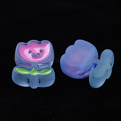 Прозрачные акриловые бусины MACR-S374-03B-04