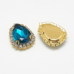 Шить на горный хрусталь&nbsp;RGLA-T122-10x14-14G