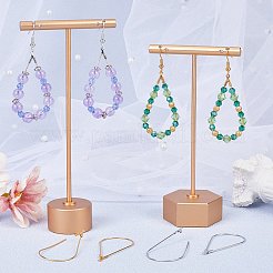 60шт 2 цвета латунные подвески&nbsp;KK-SP0002-06