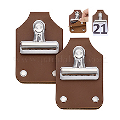 Porta numero in pelle PU&nbsp;OFST-WH0709-071