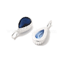 925 подвеска в форме капли из стерлингового серебра с микропаве из кубического циркония.&nbsp;STER-K188-06S