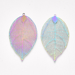 Ионное покрытие(ip) 304 нержавеющая сталь филигранные большие подвески&nbsp;Y-STAS-S108-38