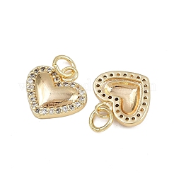 Латунные микро проложить кубического циркония подвески ZIRC-I367-04G-02