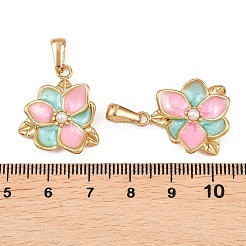 Подвески из нержавеющей стали 304 с эмалью&nbsp;STAS-P438-13C-G