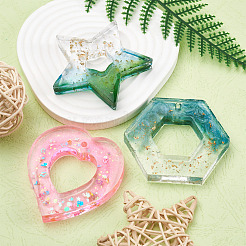 3 шт. 3 силиконовые Молды DIY-BG0001-19