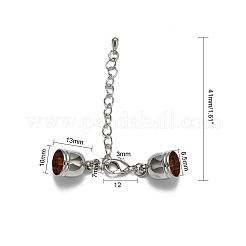 Латунный удлинитель цепи&nbsp;LS-X-KK-L089-04P-NF