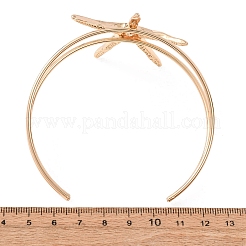 Armreifen aus Legierung für Damen&nbsp;BJEW-Z168-01G-02